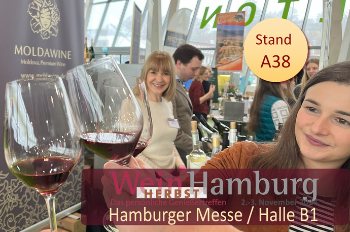 MOLDAWINE mit einer Weltpremiere bei der WeinHamburg 2024!