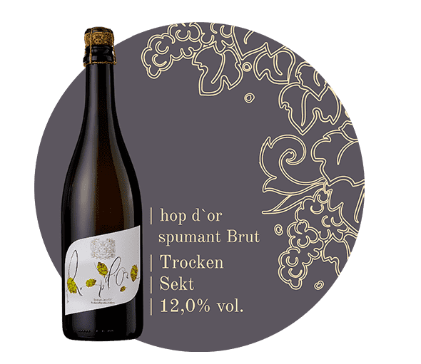 hop d’or Spumant Brut – außergewöhnlicher moldawischer Schaumwein mit Hopfen