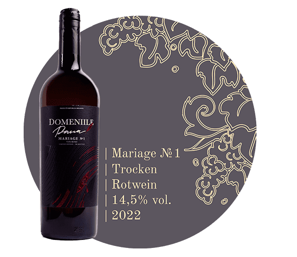 Mariage #1 2022 Rotwein von Domeniile Pana MOLDAWINE moldawischen Wein kaufen