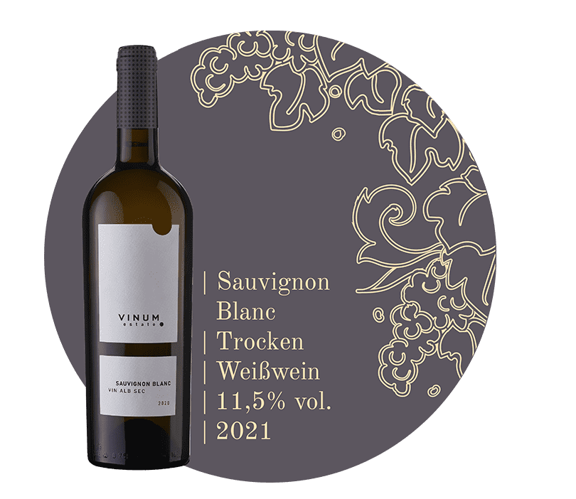 Sauvignon Blanc 2021 Vinum Estate Weißwein Moldawien frisch Stachelbeere Kräuter Mundus Vini