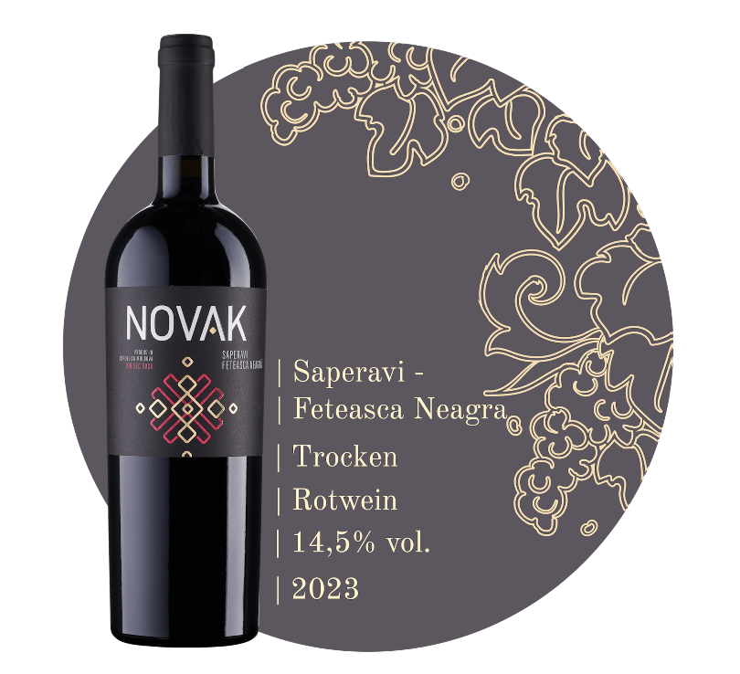 Saperavi Feteasca Neagra Novak Rotwein Moldawien dunkel fruchtig würzig Valul lui Traian